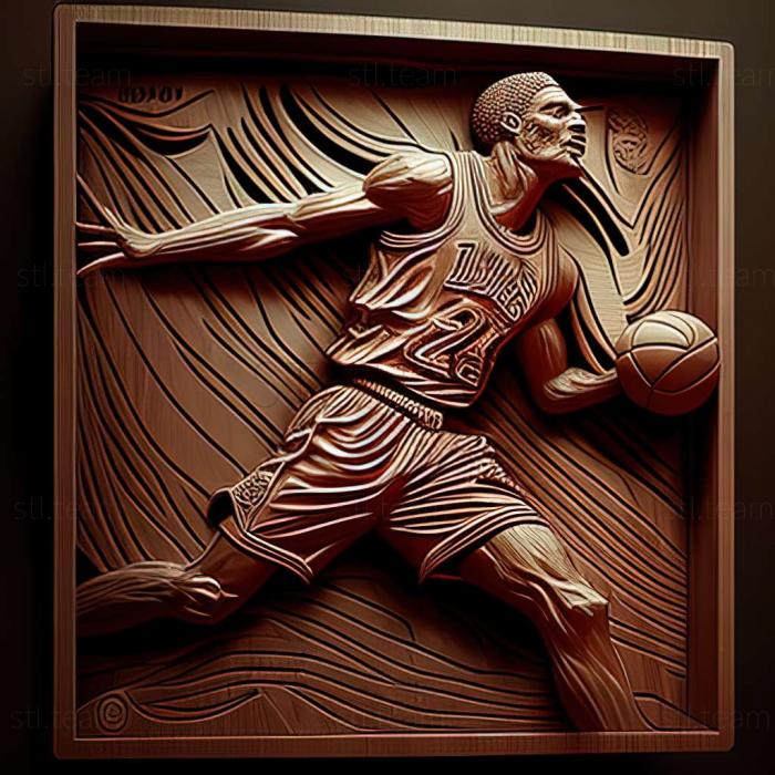3D модель Гра NBA 2K11 (STL)